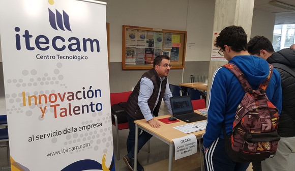 Itecam participa en la I Feria de Empleo organizada por la Escuela Politécnica de Albacete