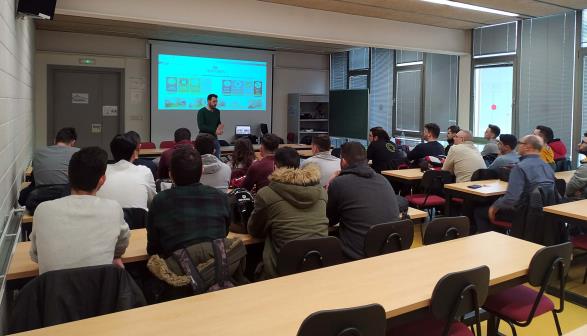 Charla en el IES Don Bosco dentro de la Semana de la Formación Profesional